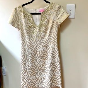 Gold Lilly dress